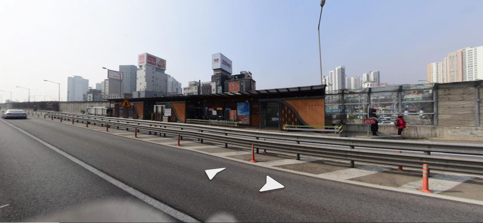 승차장 전경