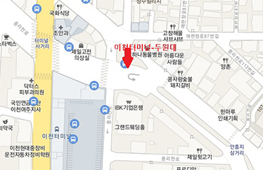 승차장 지도