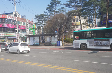 승차장 전경